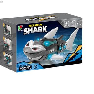 Jouets pour enfants à piles électrique universel roue queue secouer <span class=keywords><strong>Robot</strong></span> <span class=keywords><strong>requin</strong></span> <span class=keywords><strong>jouet</strong></span> avec éclairage musique - Product Image 5