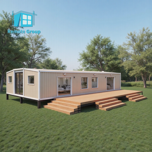 Telecomando <span class=keywords><strong>pronto</strong></span> per la spedizione del contenitore espandibile casa modulare 10ft 20 FT 30 piedi 40 piedi case prefabbricate a prova di uragano - Product Image 4