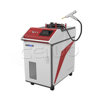 Machine de soudage laser portative multifonctionnelle, refroidissement par air, soudeuse laser, nettoyage et découpe intégrés