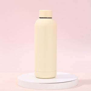 Bouteille d'eau sport pour enfants en acier inoxydable, isolée sous vide, design minimaliste, grande capacité, gourde personnalisable avec logo - Product Image 3