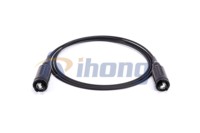 Connecteur à fibre optique à faisceau étendu IP68, étanchéité environnementale, 12, 14 et 16 canaux optiques, interconnexion hermaphrodite