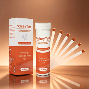 Bandelettes de <span class=keywords><strong>test</strong></span> manuelles en plastique pour la <span class=keywords><strong>salinité</strong></span> urinaire, kit de détection précis de la <span class=keywords><strong>salinité</strong></span> 0-500 mg/dL - Product Image 3