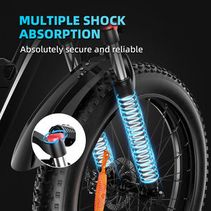 Livraison gratuite US Stock 48V 15AH vélo électrique hybride de ville Ebike électrique de montagne Dirt E Bike Bici Bicicletas Electrica - Product Image 4