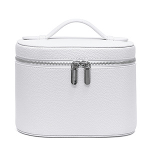 Wholesale Custom Luxury Durable PU Leather Cosmetic <strong>Bag</strong> <strong>Women</strong> <strong>Wash</strong> Toiletry <strong>Bag</strong> Ladies Capacity Cosmetic Storage <strong>Bag</strong> for <strong>Travel</strong> - Product Image 4