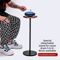 Musical Instrument Factory Universal Beech Foldable Small Drum Stand 5/6/8-inch Sound Bowls; Adult Performance
