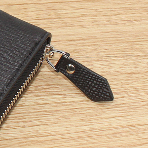 Multi-Card Slots Large Capacity Ladies Phone <b>Wallet</b> Crosshatch PU Leather Clutch Purse Long <b>Zip</b> Around <b>Wallet</b> - Product Image 6