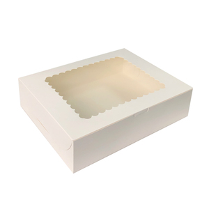 Bán Buôn 12 Gói <span class=keywords><strong>Cupcake</strong></span> Hộp Trắng Tông Pastry Ngọt Muffin Cup Bánh Hộp Tráng Miệng Bao Bì Với Cửa Sổ - Product Image 3