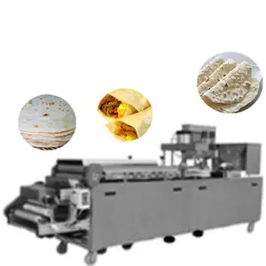 China Nieuwe Stijl Chapati Pannenkoek Broodkruimelmachine Mini Brood Machine Productielijn Naan Maken Machine