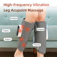 Masseur de jambes chauffant avec airbag pour la relaxation des muscles du mollet et le soulagement de la fatigue des jambes lors de l'utilisation quotidienne