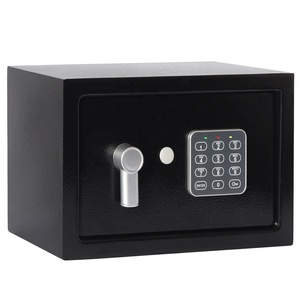 <span class=keywords><strong>Caja</strong></span> <span class=keywords><strong>Fuerte</strong></span> Inteligente Pequeña para el Hogar, <span class=keywords><strong>con</strong></span> Cerradura Electrónica Digital y de <span class=keywords><strong>Llave</strong></span>, Diseño Vertical de Acero, Blanca y Negra, Certificación CE, Venta al Por Mayor - Product Image 1