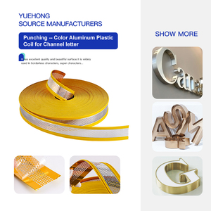 Precio de fábrica, 6 cm, 8 cm, tapa de ajuste de letra de canal de perforación, Letra de canal de aluminio y plástico, Letra de canal 3 D - Product Image 4