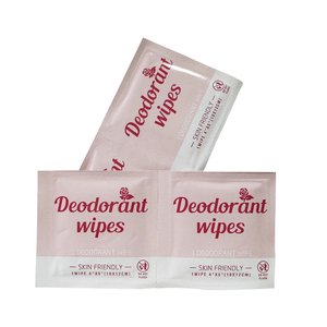 厂家批发可定制标志清洁湿巾天然身体除臭湿巾 - Product Image 3