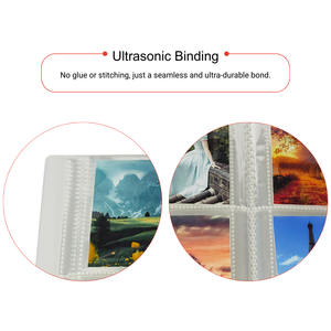 Factory Wholesale High Quality Eco-Friendly Waterproof Durable Plastic 3" <strong>Photo</strong> <strong>Album</strong> 160 Capacity <strong>6</strong> <strong>X</strong> 9 CM Ultrasonic Heat - Product Image 5