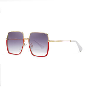 Nuevas Gafas de Sol Metálicas para Mujer, UV400, Polarizadas, Montura Cuadrada, Color Rosa, Lentes de PC, Diseño Moderno y Urbano - Product Image 6