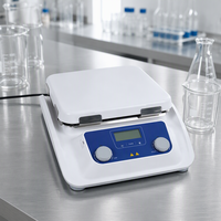 Mini mélangeur de laboratoire avec plaque chauffante électrique en céramique, agitateur magnétique, mélangeur de laboratoire, mélangeur magnétique pour parfum 30L 500 ℃