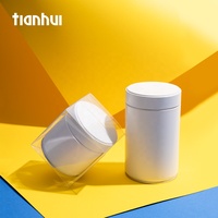 Tianhui vente en gros 100% boîtes de conserve hermétiques emballage vide de qualité alimentaire Matcha blanc rond thé boîte de conserve