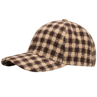 Logotipo personalizado colorido al por mayor tendencia de moda Camleteen seis paneles patrón de celosía gorras de béisbol estructuradas