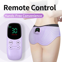 CHOOYOU Patch de stimulation des fessiers sans fil télécommandé, 10 modes, 30 niveaux, recharge USB, pour maison connectée