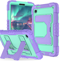 Étui en silicone et PC avec support et sangle d'épaule pour Samsung Tab A11 8.7 2025 X110 X115 X117 A9 8.7 X115N OEM ODM