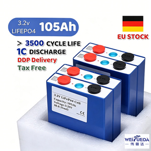 LF105 3.2V 105Ah เซลล์ปริซึม LiFePO4เซลล์แบตเตอรี่ LFP 100AH/150ah/173ah/206ah/230ah/280ah/304ah/314ah/324ah/628Ah - Product Image 2