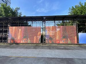 Écran d'affichage à LED transparent G3.91-7.82 intérieur Pantalla vidéo panneau mural film verre clair - Product Image 2