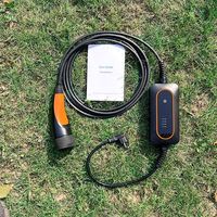 Chargeur de voiture électrique portable BYD de haute qualité pour MG, 13A 15A 16A 32 Amp 3.3KW Type 1 Type 2 Niveau 2, état neuf et d'occasion