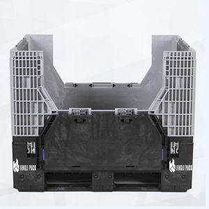 Caja palé de plástico plegable industrial resistente 1200X1000X975mm - Product Image 5