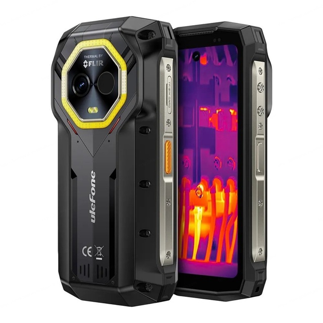 Best Price Ulefone Armor Mini 20T Pro Rugged Phone Thermal Imaging 8GB+256GB IP68/IP69K 4.7 Inch 6200mAh Android 14 GSM/CDMA