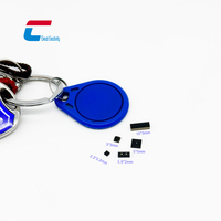 Etiqueta RFID Ultra Mini Micro PCB de 13.56MHz para Activos, 2x2mm/3x3mm, Resistente al Agua, Chips NFC HF/UHF con Distancia de Lectura de 2-10cm/3~5m