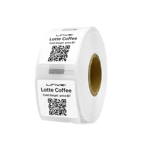 Multi purpose square label 1x1 inch compatible Dymo S0929120 QR Code thermal labels stickers