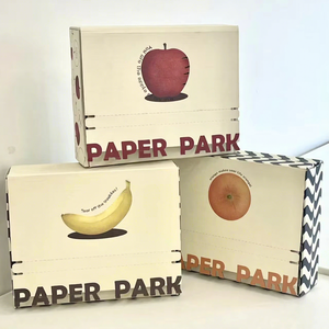 Boîtes d'expédition en carton ondulé personnalisées en gros, grandes boîtes d'expédition en carton coloré, logo personnalisé imprimé, emballages pour vêtements - Product Image 1