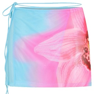 Conjunto de Bikini de Tres Piezas con Estampado Personalizado, Falda y Vestido Sexy con Tirantes Finos para Mujer, Traje de Baño sin Espalda - Product Image 5