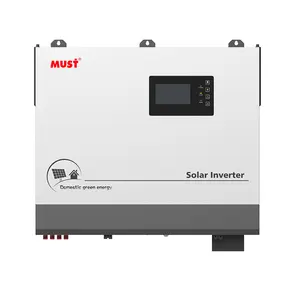 Onduleur solaire intégré Mppt hors réseau, haute fréquence 220v 10000w, onduleur à onde sinusoïdale Pure avec batterie, contrôleur de charge MPPT