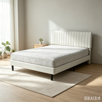 Nouveau design 2026 à succès pour lit rembourré alliant luxe haut de gamme, confort et style moderne en tissu