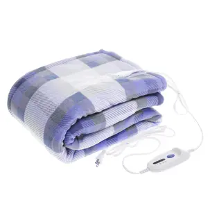 220V Curing Silicone Ski Board Home Flannel Sherpa Electric Textiles Heating Heated Electrical Blanket For Bed Warmer Winter