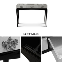 Console de luxe moderne avec détails remarquables et lignes élégantes pour entrée, couloir, appartement, hôtel