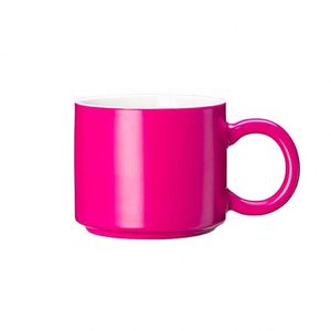 Tasses en céramique de différentes couleurs, tasses en porcelaine fine OEM pour le lait et le café - Product Image 1