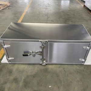 Portable Aluminum Alloy Ute Canopy for Truck Storage Waterproof <b>Lockable</b> Dustproof 2 Compartments up to 2000L Capacity - Product Image 1