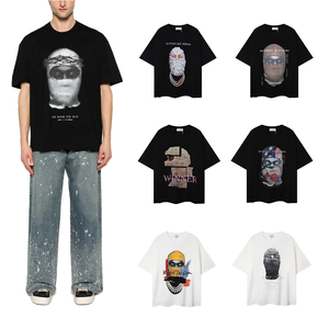 T-shirt d'été pour homme à col rond et manches courtes, en coton 100% écologique, respirant et à séchage rapide, avec impression numérique de haute qualité et design personnalisé - Product Image 1