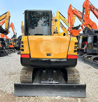 Mesin Penggalian Tanah Berkinerja Tinggi Terlaris, Excavator Crawler SY55C Kapasitas Bucket 0.21m³ untuk Penggalian dan Pemindahan Tanah