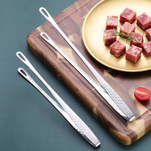 Outdoor Camping Picnic Food <b>Clip</b> Stainless Steel Barbecue <b>Clip</b> Cutlery Kitchen <b>Clip</b> for Camp Cooking Supplies - Product Image 4