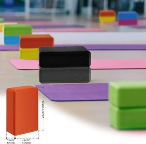 Bán Buôn 3*6*9Inches 120 Gram Mật Độ Cao Non-Slip EVA Yoga Bọt Gạch Khối Chất Lượng Cao Yoga Khối - Product Image 3