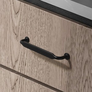 Zinc Alloy Contemporary Wardrobe Door Drawer Handles Cabinet <b>Dresser</b> Furniture Handles with Antirust Feature <b>for</b> Kitchen Bedroom - Product Image 6