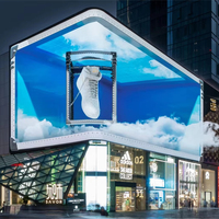 Pantalla LED de Gran Formato para Exteriores, Instalación Fija, Alto Brillo, Video Wall LED para Publicidad Comercial