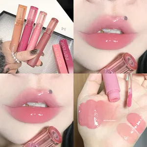 Cappuvini Mineral Liquid Lip Glaze Water Gloss Soft Candy Jelly Rouge à lèvres pour femmes et étudiants Maquillage mat - Product Image 5
