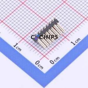 PZ127-2-08-S Pin Header SMD,P=1.27mm Connector ( Pin Structure: 2x8P )( Pitch: 1.27mm )( Row Spacing: 1.27mm ) - Product Image 1