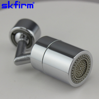 Adaptateur de robinet, buse pivotante à 720 degrés, pour femme, eau chromée pure
