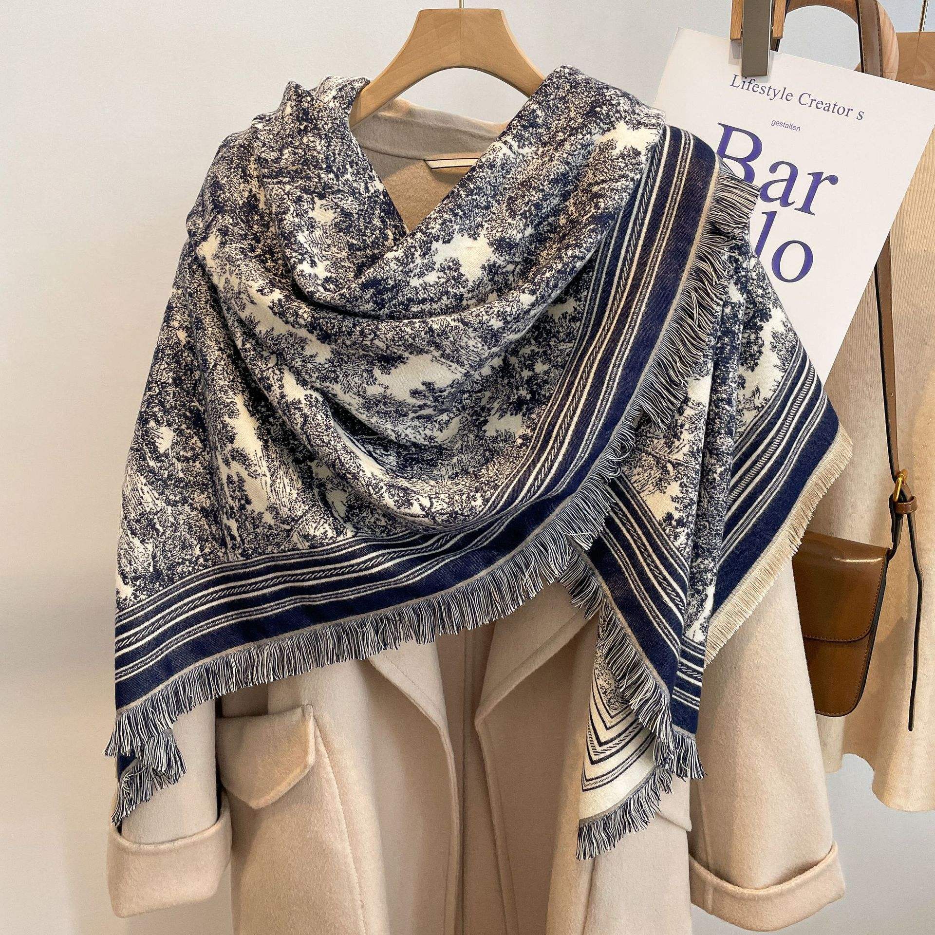 designer cashmere shawl