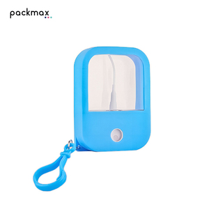 Frameless Card-Style Plastic Spray <b>Bottle</b> with Optional Rubber Sleeve 30ml/50ml Fine Mist Screw Cap Perfume <b>Bottle</b> - Product Image 3