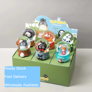Statuette Anime Divertenti e Creative di Totoro, Scatole Sorpresa, <span class=keywords><strong>Vendita</strong></span> Diretta dal Produttore, Ornamenti da Scrivania, <span class=keywords><strong>Giocattoli</strong></span> da Collezione Carini - Product Image 2